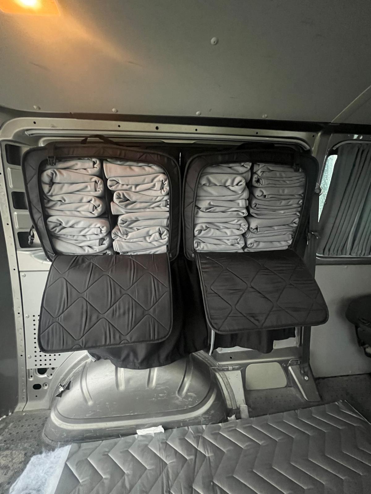 Borse da finestrini - VW T5, T6, T6.1 Transporter, Caravelle, passo corto, passo lungo