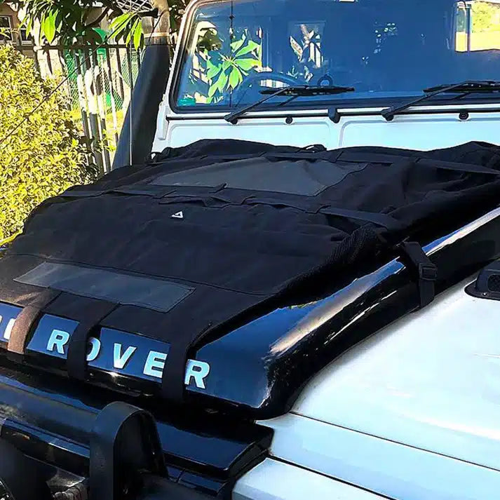 Bonnet Bag – Borsa da trasporto e stivaggio per Land Rover Defender TDI/TD5