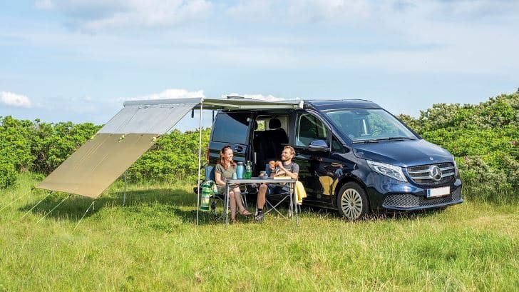 Telo parasole, frontale Outwell Hillcrest Tarp – per tendalini Van