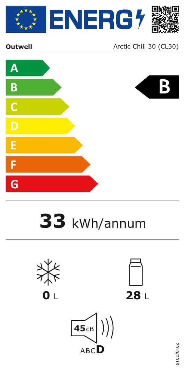 Frigo a compressore - Outwell Arctic Chill, 12V/230V