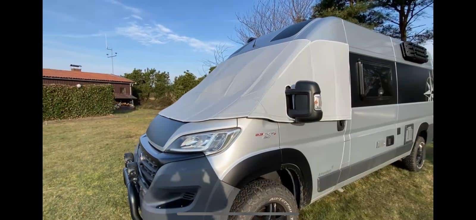 Protezione termica esterna, parabrezza, Ford Transit V363, dal 2014