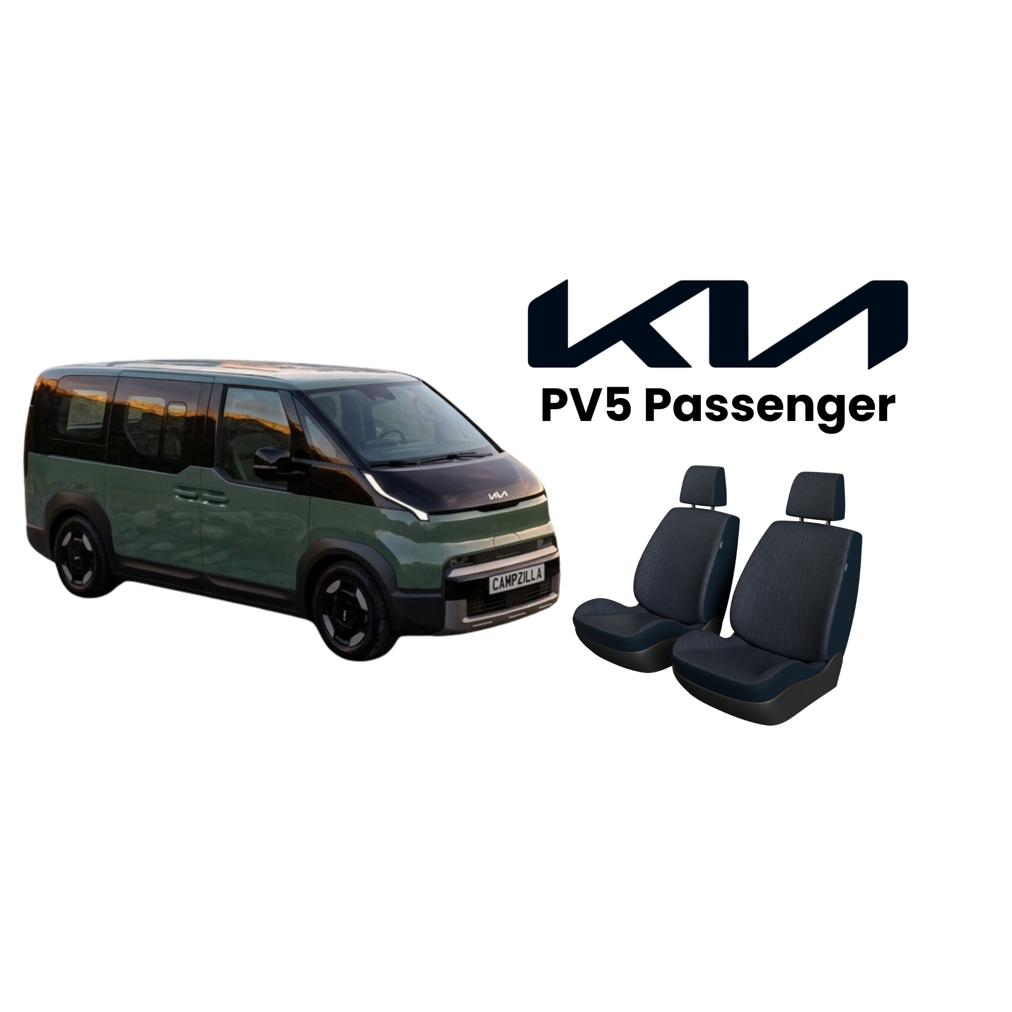 Sizubezüge auf Maß - Kia pV5 Passenger 5 Sitzplätze