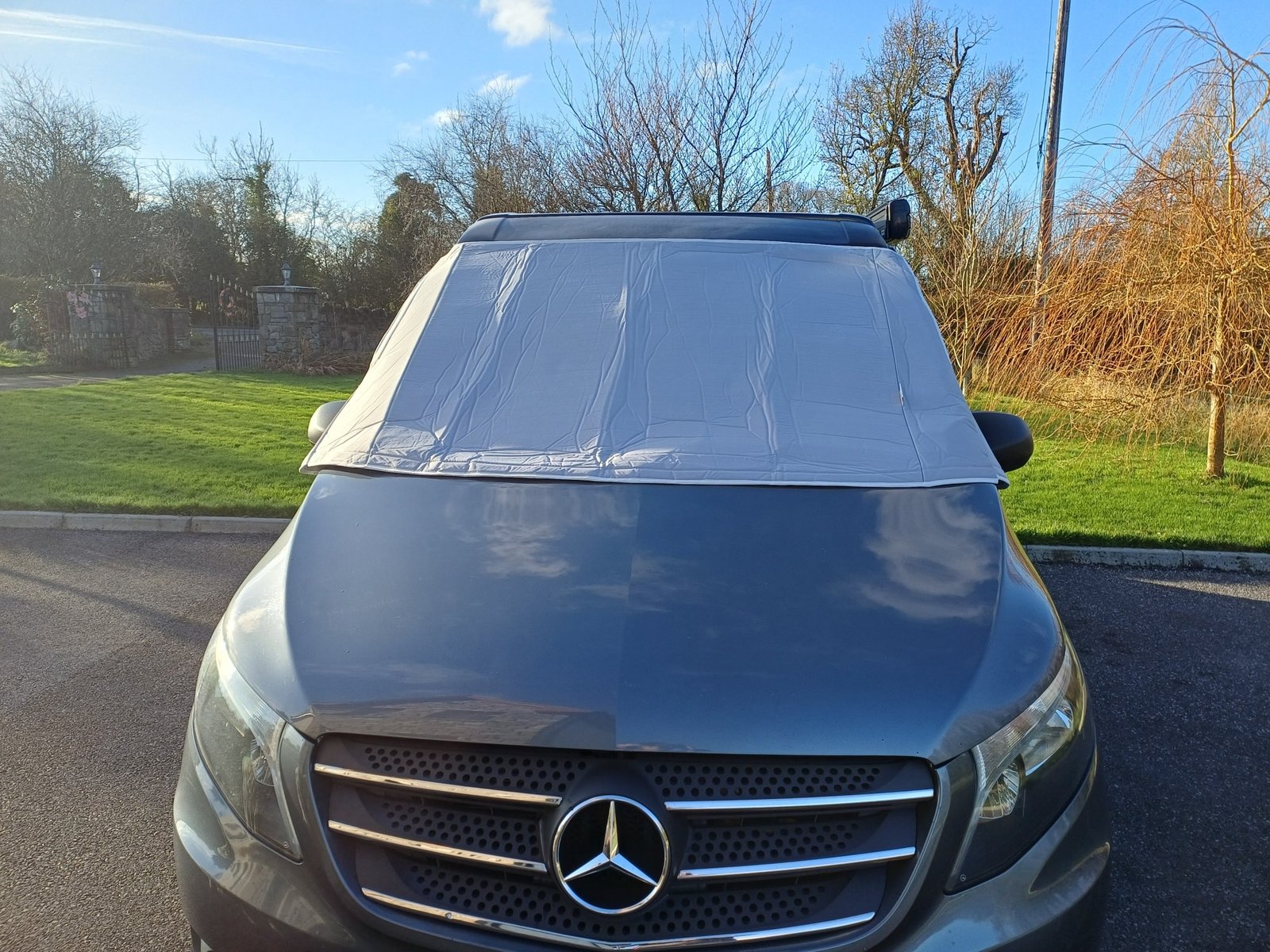 Oscurante esterno, termoisolante per parabrezza – Mercedes Benz W447