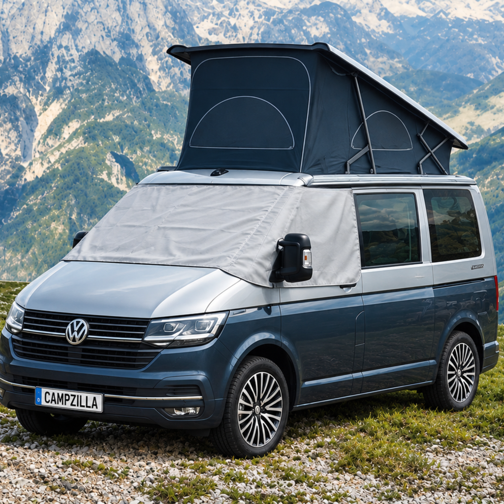 Oscurante Esterno Light Traspirante per Parabrezza e Cabina – VW T6, T6.1 California, Multivan