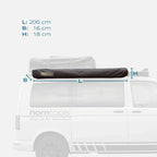 Tendalino - horntools Horizon Straight, autoportante, 2m