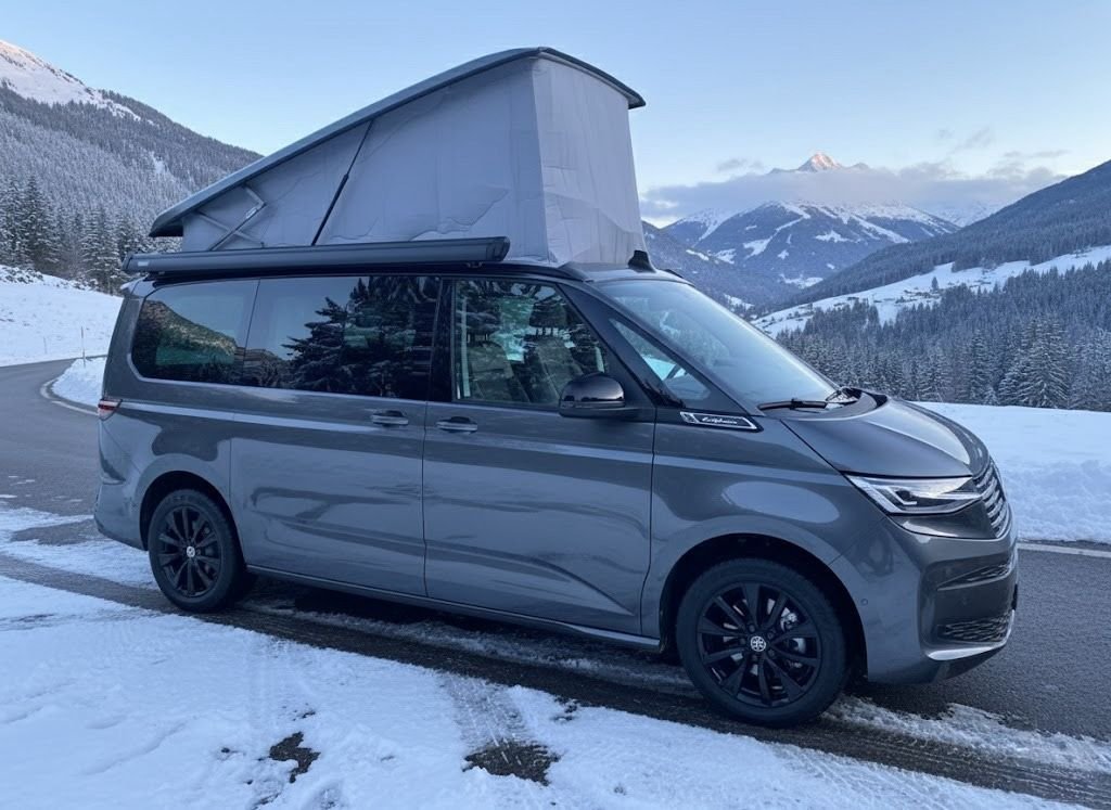 Isolamento termico, tetto a soffietto, VW T6/T6.1 - California Beach, Coast, Ocean