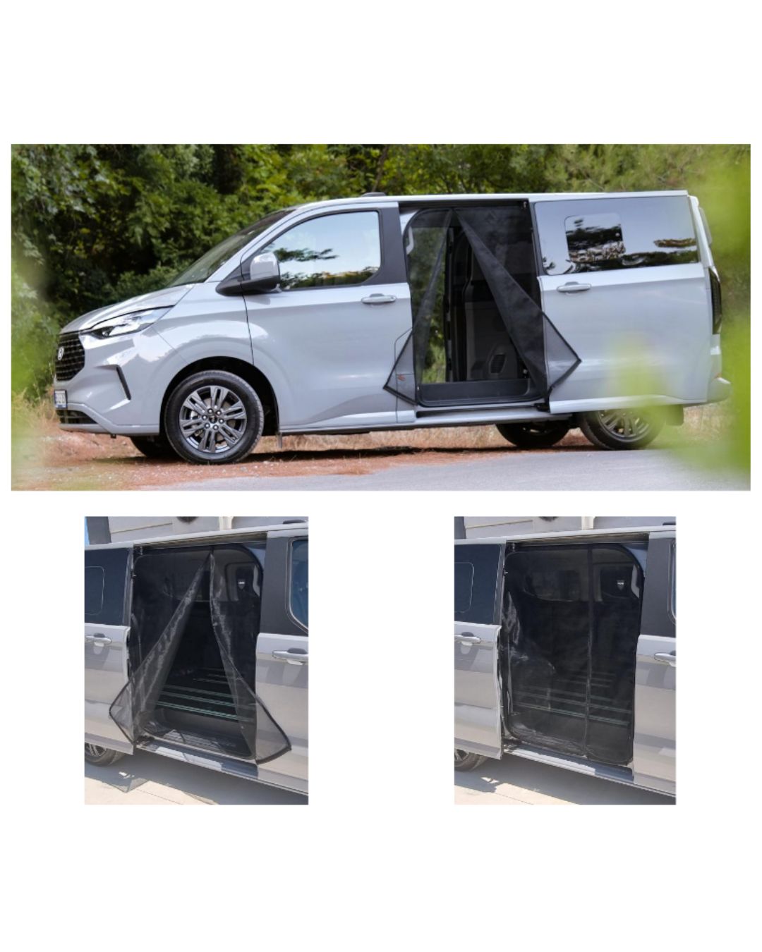 [OUTLET] Set Zanzariere per Ford Tourneo Custom dal 2023 (V710) – Porta Scorrevole e Portellone Posteriore