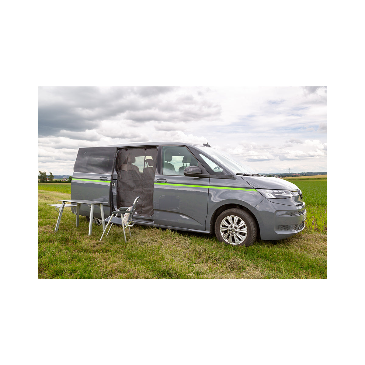 Magnetisches Moskitonetz für die Schiebetür – VW T7 New California, VW T7 Multivan
